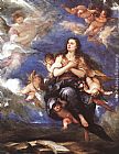 Magdalene Canvas Paintings - Assumption of Mary Magdalene